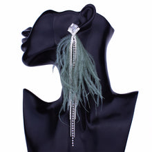 Load image into Gallery viewer, Feathered Earrings