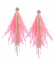 Load image into Gallery viewer, Feathered Earrings