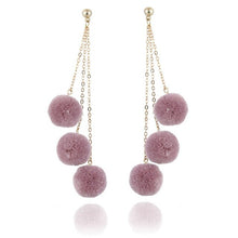 Load image into Gallery viewer, Chained And Feathered Earrings