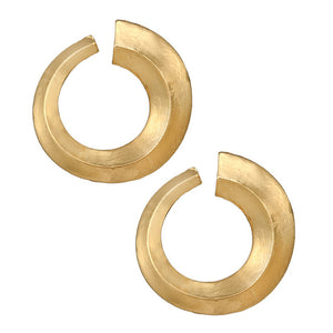 Gold Color Geometric Earrings