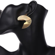 Load image into Gallery viewer, Gold Color Geometric Earrings