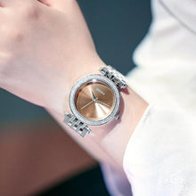 Load image into Gallery viewer, Silver Clock