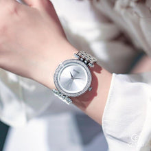 Load image into Gallery viewer, Silver Clock